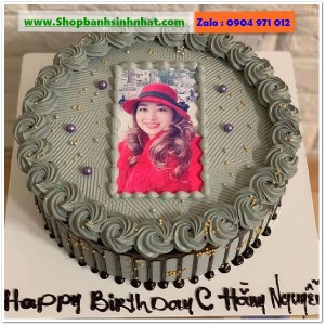 Bánh Sinh Nhật In Hình Ảnh - H645